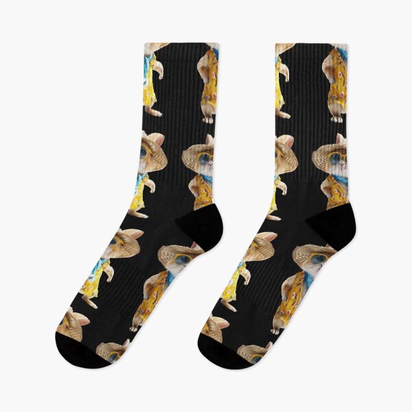 Item preview, cat in island attire looks curious designed and sold by mando24895.