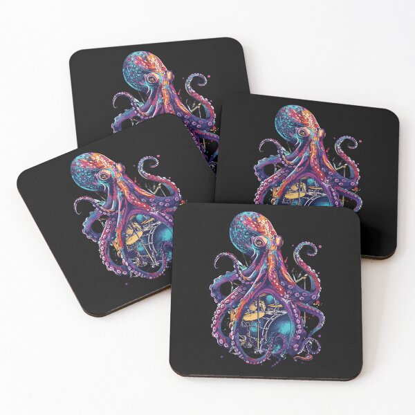 Item preview, Octopus Drummer Music Drums designed and sold by carloswiden.