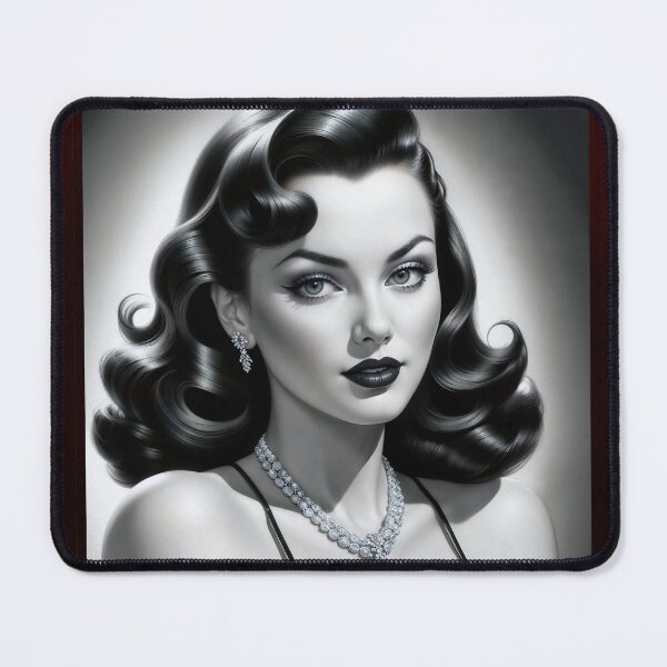 Item preview, Portrait Of Adabrielle Saskiya Beautiful AI Concept Art Illustration by Xzendor7 designed and sold by Xzendor7 Digital Art Creations.