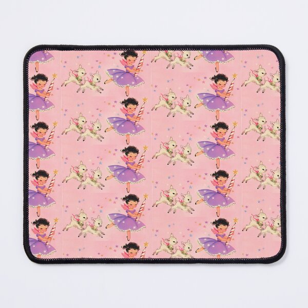 Item preview, Vintage Kawaii Kitsch Girl Lamb Birthday Meyercord Decal designed and sold by knickeryknackry.
