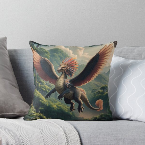 Item preview, A mythical Titan Bird flying through a dense forest. designed and sold by Titan33.