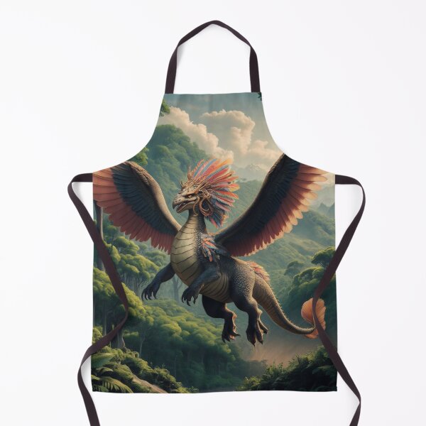 Item preview, A mythical Titan Bird flying through a dense forest. designed and sold by Titan33.