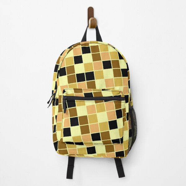 Item preview, Yellow Multicolor Square Blocks Print Seamless Cube Design designed and sold by Alchemy-A-La-G.