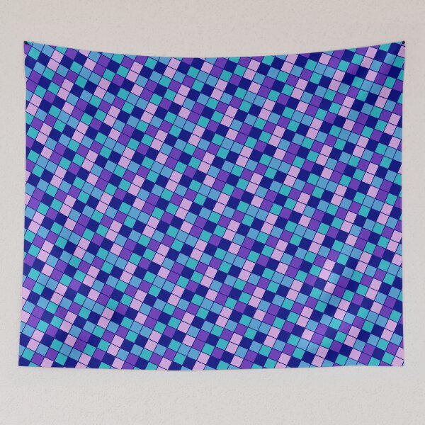 Item preview, Cool Multicolor Square Blocks Print Seamless Cube Design designed and sold by Alchemy-A-La-G.