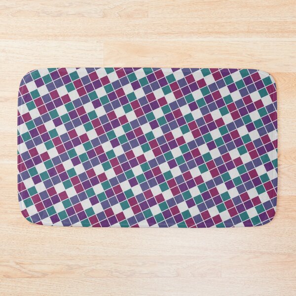 Item preview, Berry Multicolor Square Blocks Print Seamless Cube Design designed and sold by Alchemy-A-La-G.