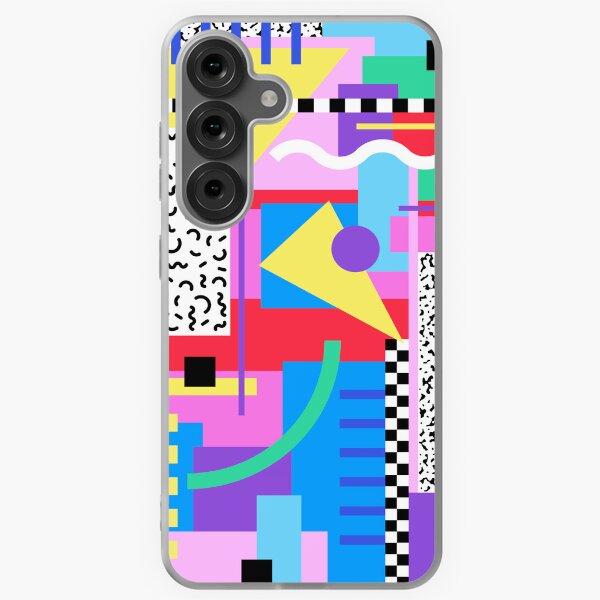 Aperçu de l'œuvre Motif Memphis 120 - Rétro années 90/80 créée et vendue par GraphicWave.