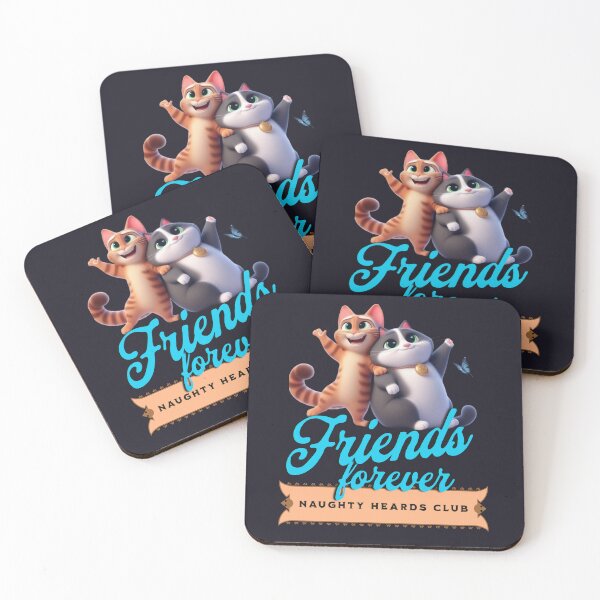 Item preview, Friends forever. Two friendly cats designed and sold by I-love-music.