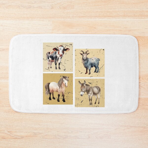 Item preview, Cool country Farm Life, Cute Farm Animals Clipart Grunge Design  designed and sold by Raise2Shine.