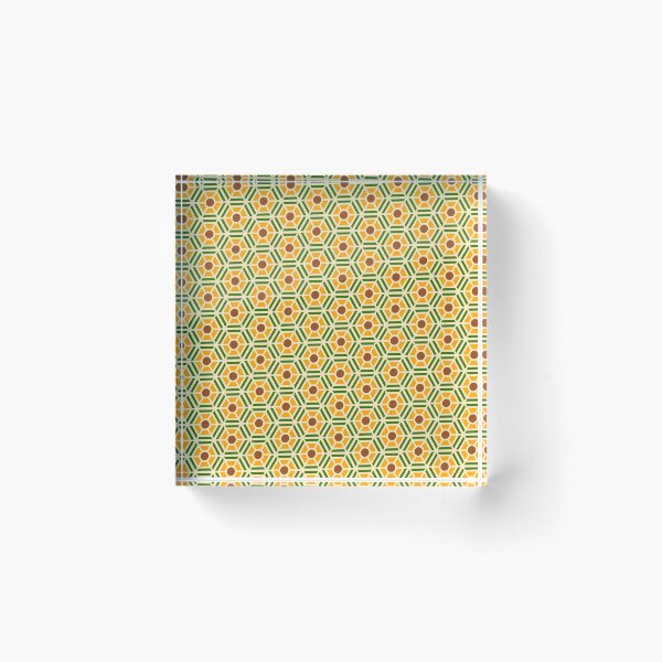 Item preview, Multicolor Hexagon Web Seamless Satellite Antenna Print Pattern designed and sold by Alchemy-A-La-G.