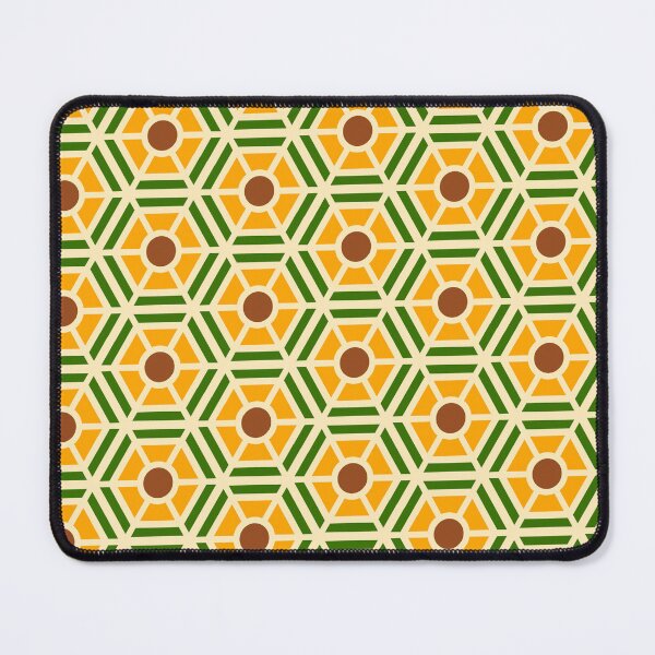 Item preview, Multicolor Hexagon Web Seamless Satellite Antenna Print Pattern designed and sold by Alchemy-A-La-G.