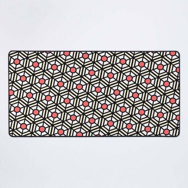 Item preview, Multicolor Hexagon Web Seamless Satellite Antenna Print Pattern designed and sold by Alchemy-A-La-G.