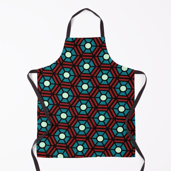 Item preview, Multicolor Hexagon Web Seamless Satellite Antenna Print Pattern designed and sold by Alchemy-A-La-G.