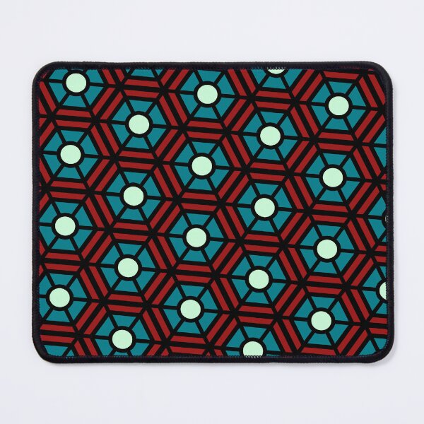 Item preview, Multicolor Hexagon Web Seamless Satellite Antenna Print Pattern designed and sold by Alchemy-A-La-G.
