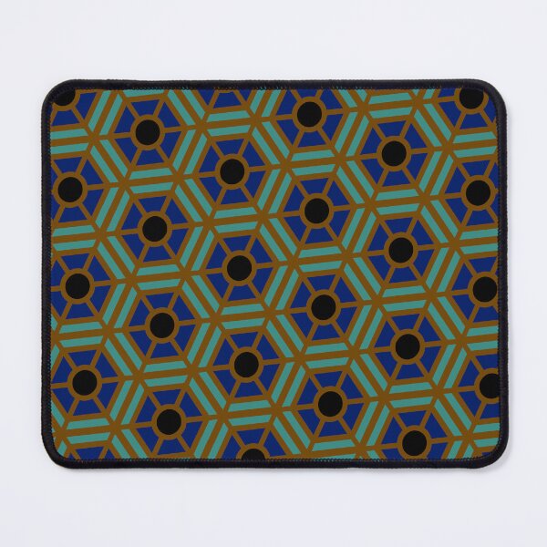 Item preview, Multicolor Hexagon Web Seamless Satellite Antenna Print Pattern designed and sold by Alchemy-A-La-G.