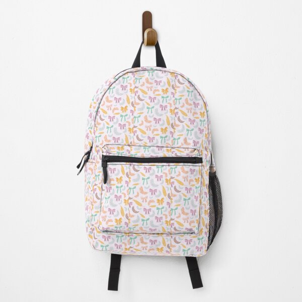 Item preview,  "Pastel Elegance: Pattern with Bows and Feathers" designed and sold by hjian8219.