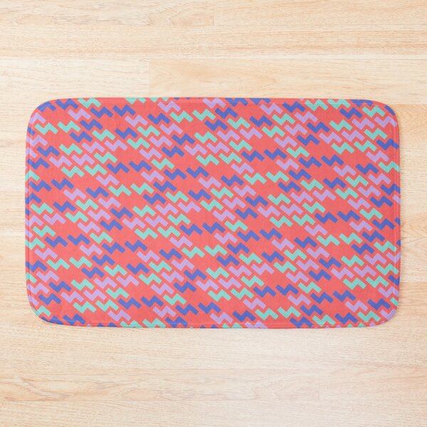 Item preview, Multicolor Jagged Line Seamless Lightning Bolt Print Pattern designed and sold by Alchemy-A-La-G.