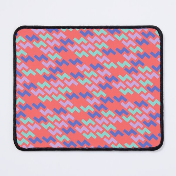 Item preview, Multicolor Jagged Line Seamless Lightning Bolt Print Pattern designed and sold by Alchemy-A-La-G.