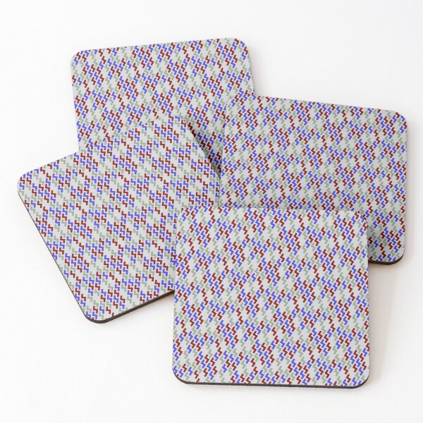 Item preview, Multicolor Jagged Line Seamless Lightning Bolt Print Pattern designed and sold by Alchemy-A-La-G.