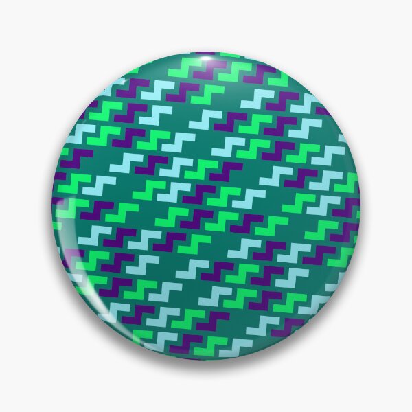 Item preview, Multicolor Jagged Line Seamless Lightning Bolt Print Pattern designed and sold by Alchemy-A-La-G.