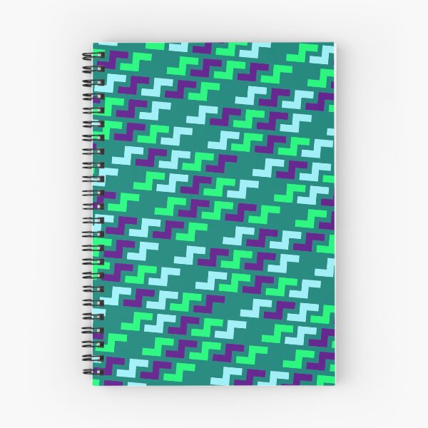 Item preview, Multicolor Jagged Line Seamless Lightning Bolt Print Pattern designed and sold by Alchemy-A-La-G.