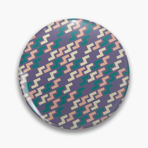 Item preview, Multicolor Jagged Line Seamless Lightning Bolt Print Pattern designed and sold by Alchemy-A-La-G.