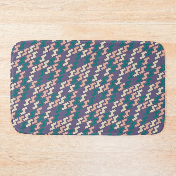 Item preview, Multicolor Jagged Line Seamless Lightning Bolt Print Pattern designed and sold by Alchemy-A-La-G.