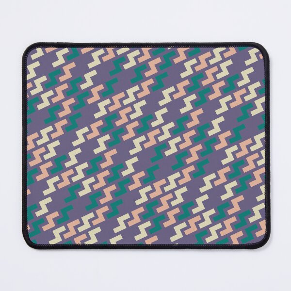 Item preview, Multicolor Jagged Line Seamless Lightning Bolt Print Pattern designed and sold by Alchemy-A-La-G.