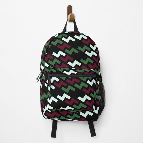 Item preview, Multicolor Jagged Line Seamless Lightning Bolt Print Pattern designed and sold by Alchemy-A-La-G.