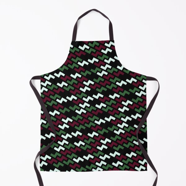 Item preview, Multicolor Jagged Line Seamless Lightning Bolt Print Pattern designed and sold by Alchemy-A-La-G.