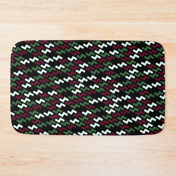 Item preview, Multicolor Jagged Line Seamless Lightning Bolt Print Pattern designed and sold by Alchemy-A-La-G.