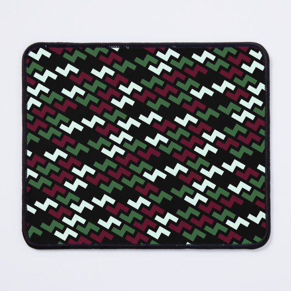 Item preview, Multicolor Jagged Line Seamless Lightning Bolt Print Pattern designed and sold by Alchemy-A-La-G.