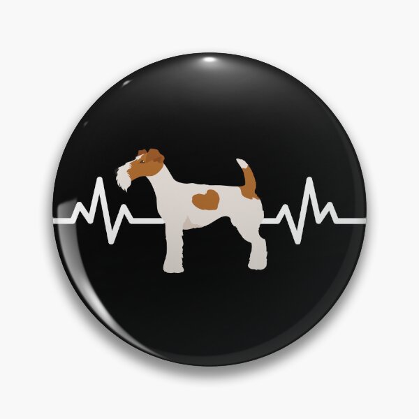 Item preview, Fox Terrier Heartbeat designed and sold by TheAnimalZ00.