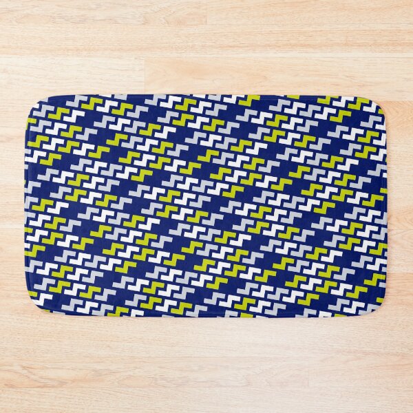Item preview, Multicolor Jagged Line Seamless Lightning Bolt Print Pattern designed and sold by Alchemy-A-La-G.