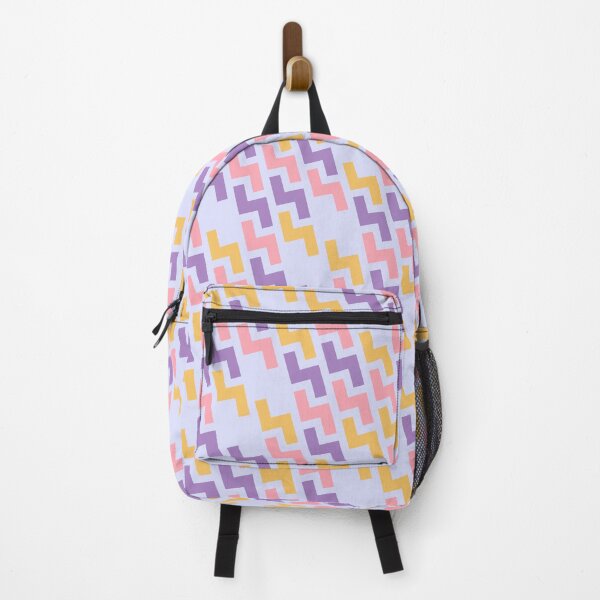Item preview, Multicolor Jagged Line Seamless Lightning Bolt Print Pattern designed and sold by Alchemy-A-La-G.