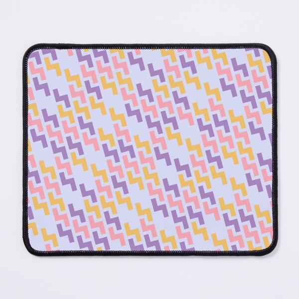 Item preview, Multicolor Jagged Line Seamless Lightning Bolt Print Pattern designed and sold by Alchemy-A-La-G.