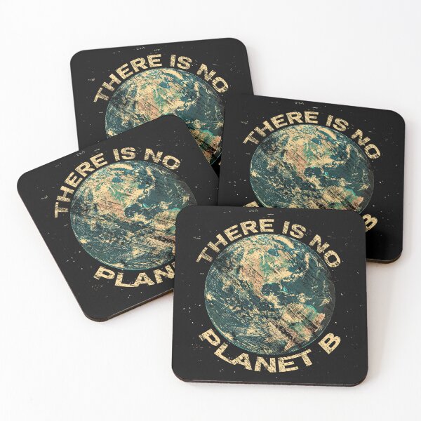 Item preview, Vintage There Is No Planet B Art by Andrea deCarlo designed and sold by thaneydesign.