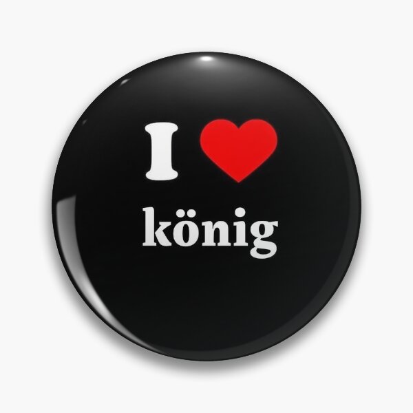 Item preview, i love Konig sricker designed and sold by ikeashark-inc.