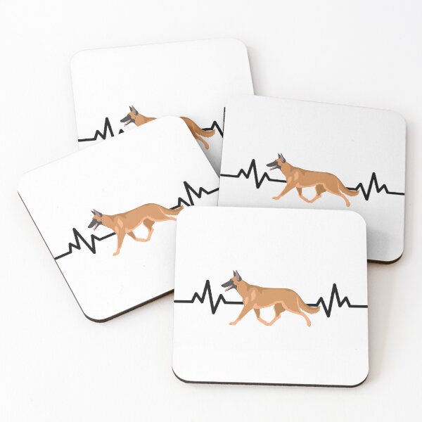 Item preview, Belgian Malinois Heartbeat designed and sold by TheAnimalZ00.