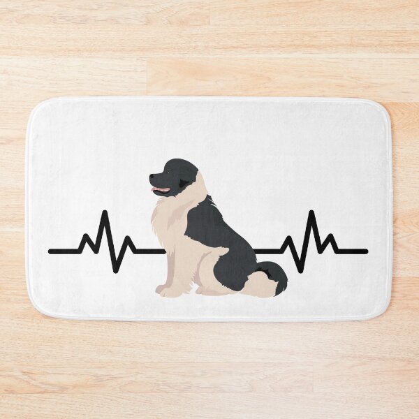 Item preview, Newfoundland Dog Heartbeat designed and sold by TheAnimalZ00.