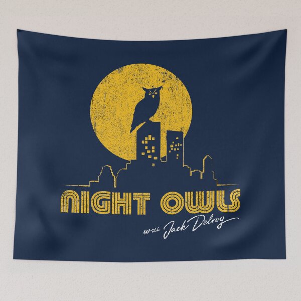 Item preview, Night Owls with Jack Delroy designed and sold by huckblade.