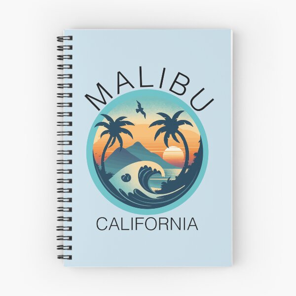 Item preview, Malibu - California (with Black Lettering) designed and sold by VelvetRoom.