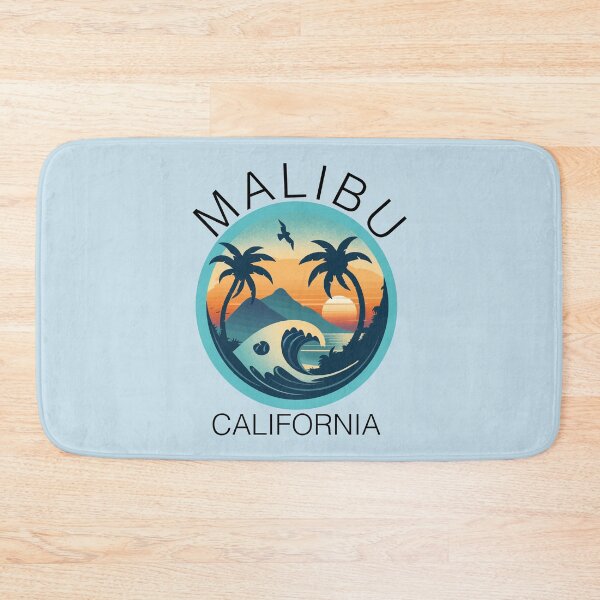 Item preview, Malibu - California (with Black Lettering) designed and sold by VelvetRoom.