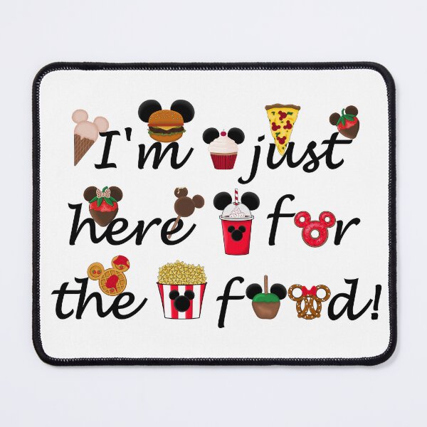 Item preview, I'm just here for the food (red) designed and sold by amygoodman.