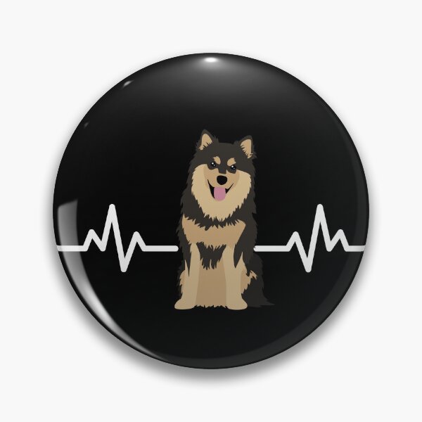 Item preview, Finnish Lapphund Heartbeat designed and sold by TheAnimalZ00.