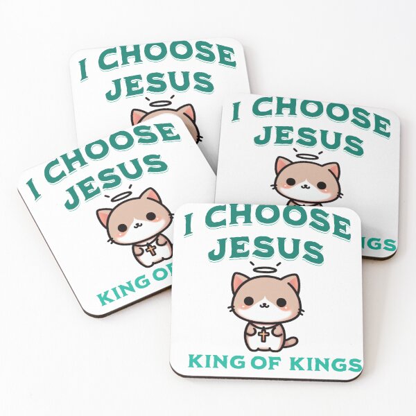 Item preview, I Choose Jesus Cat designed and sold by LemuellTrends.