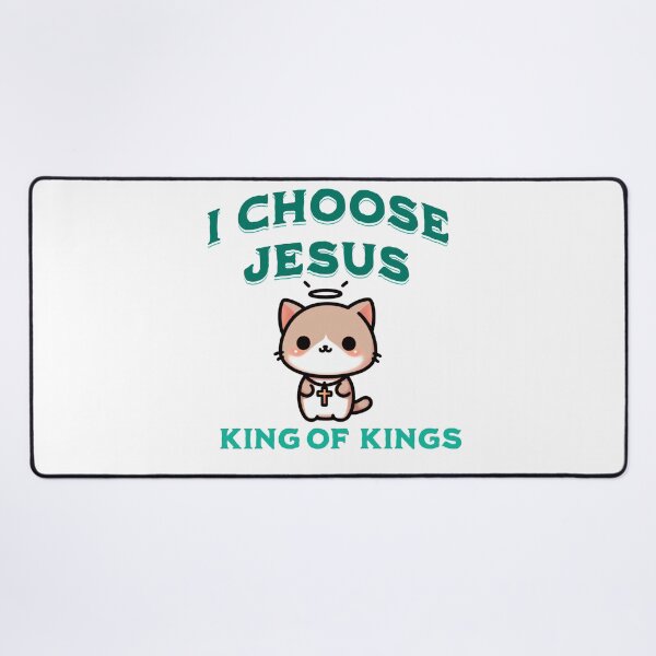 Item preview, I Choose Jesus Cat designed and sold by LemuellTrends.