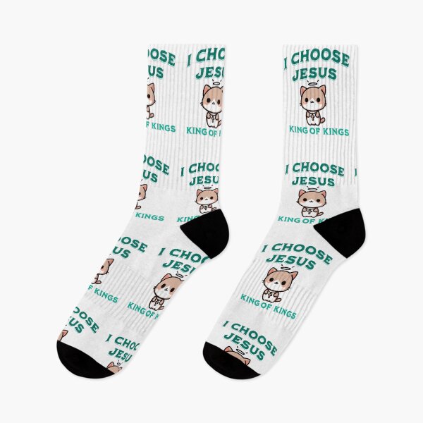 Item preview, I Choose Jesus Cat designed and sold by LemuellTrends.
