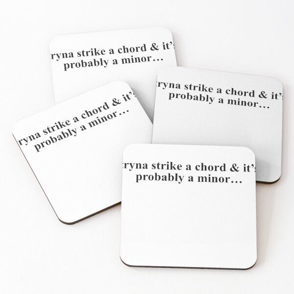 Item preview, tryna strike a chord and its probably a minor - kendrick vs drake diss track - classic lyric font  designed and sold by jessicaleah15.
