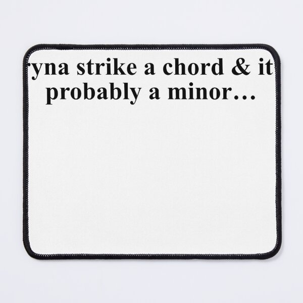 Item preview, tryna strike a chord and its probably a minor - kendrick vs drake diss track - classic lyric font designed and sold by jessicaleah15.
