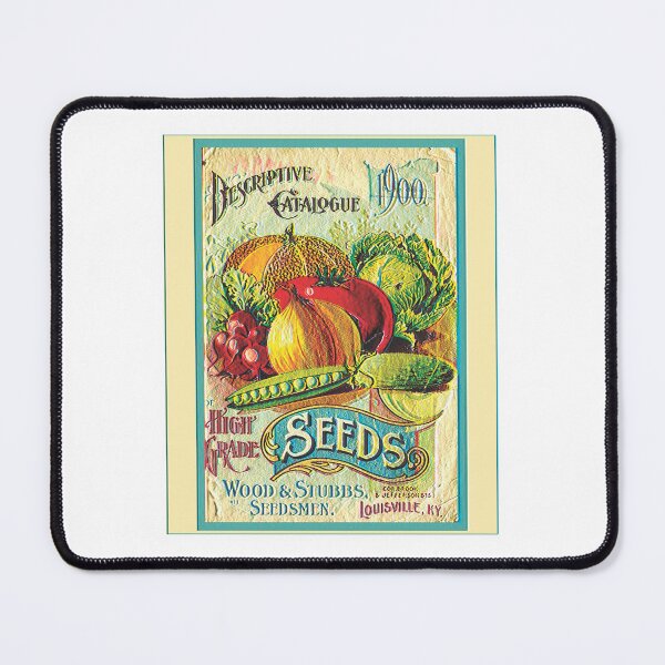 Item preview, Vintage 1900 Seeds Catalog Cover Embossed Look designed and sold by TerScott.